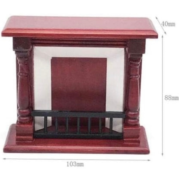 Miniature Fireplace - Picture 3 of 5